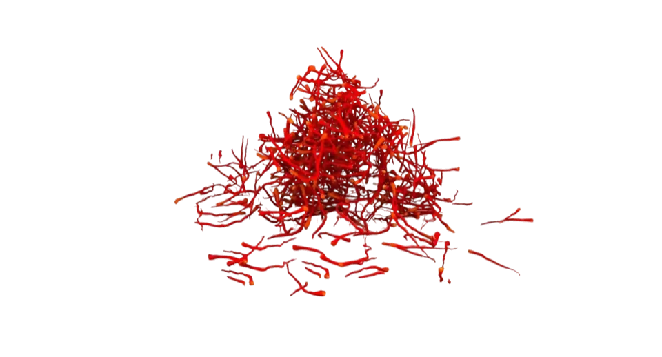 Premium saffron pile